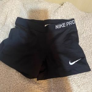 Black Nike Pro Shorts Medium New Without Tags